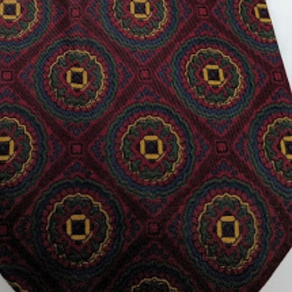 Vintage Battistoni of Rome silk tie made in Italy - Picture 2 of 2